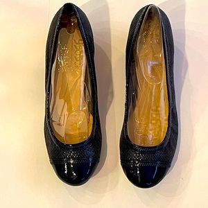 Navy Cole Haan navy wedge shoes NWOT size 10